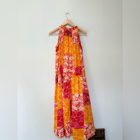 ANN TAYLOR | Patchwork Floral Maxi dress | S - Picture 7 of 9